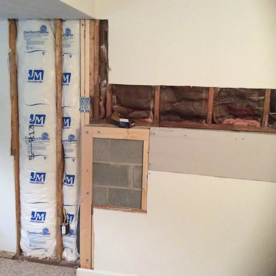 Wall insulation replacement during Odor Removal & Deodorization in Le Mars